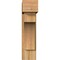 Ekena Millwork Westlake Block Rough Sawn Bracket w/ Offset Brace, Western Red Cedar, 8"W x 24"D x 32"H BKT0806X24X32WTL05RWR - alternate 2
